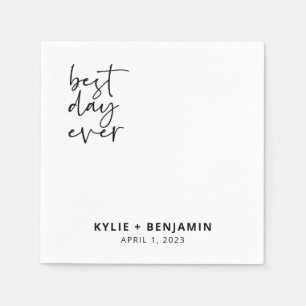 Wedding Cocktail Napkin