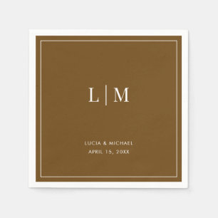 Wedding Cocktail Paper Napkin