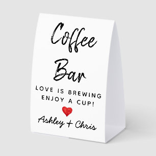 Wedding Coffee Bar Reception Hot Drink Station