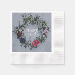 Wedding Coined Cocktail Napkins