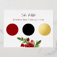 Wedding Colour Palette Font Sample Lovely Red Real