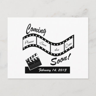 Wedding Coming Soon - Save the Date Announcement Postcard