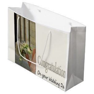 Wedding congrats gift bag