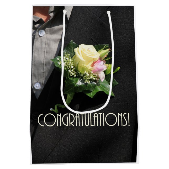 Wedding congrats gift bag (Back)