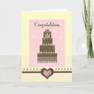 Wedding Congratulations Card
