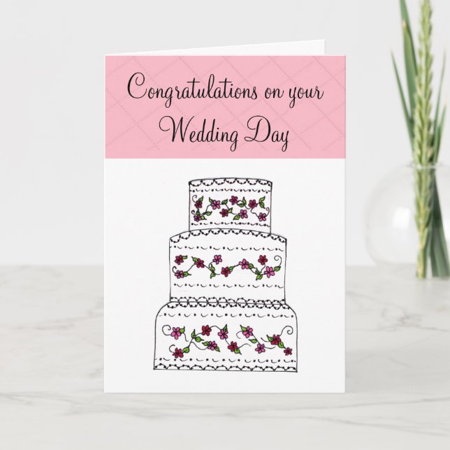 Wedding Congratulations Card (Front)