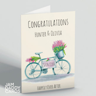 Wedding Congratulations Custom Card