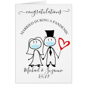 Wedding Congratulations Married During Pandemic