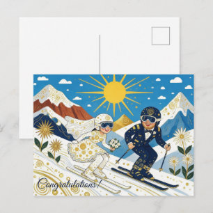 Wedding Congratulations Postcard