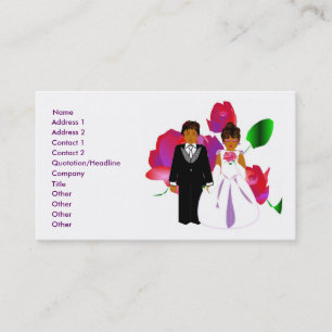 Wedding Consultant III Business Card -Customisable