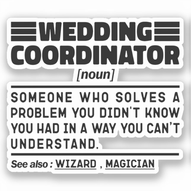Wedding Coordinator Noun Bridal Consultant Funny (Front)