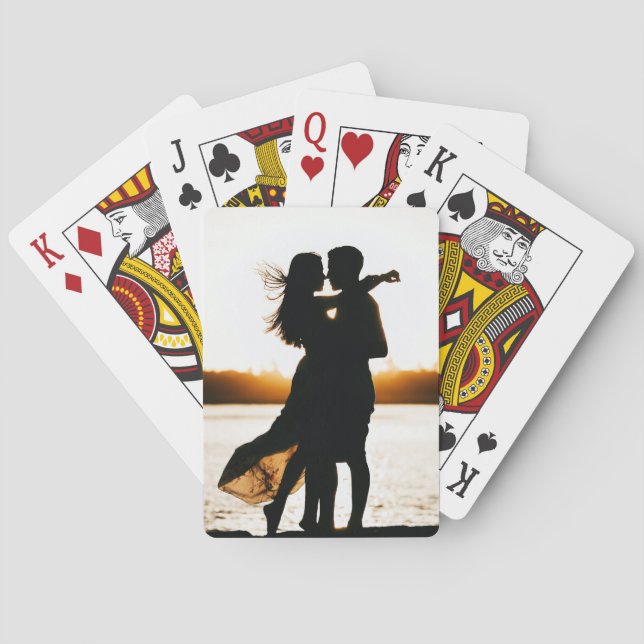 Wedding Couple Bridal Shower Game Playing Cards (Back)