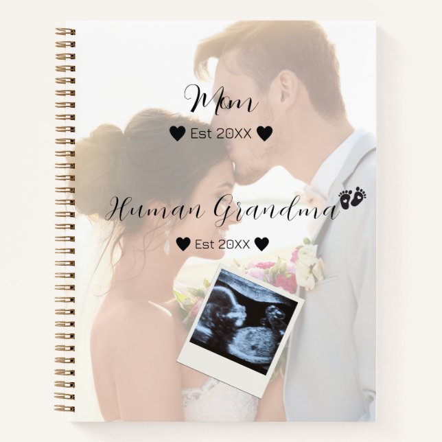 Wedding Couple Custom Photo Journals (Front)