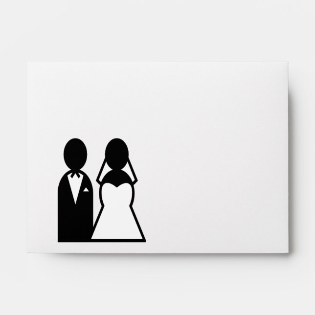 Wedding Couple Envelopes (Front)