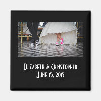 Wedding Couple in a Retro Style Fifties Diner