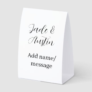 Wedding couple name message date romantic elegant 