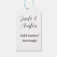 Wedding couple name message date romantic elegant