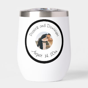 Wedding Couple Photo Name Date