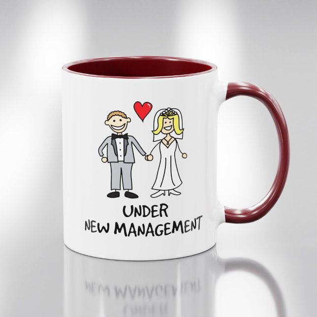 Wedding Couple - Under New Management Mug (Creator Uploaded)