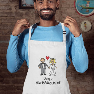 Wedding Couple - Under New Management Standard Apron