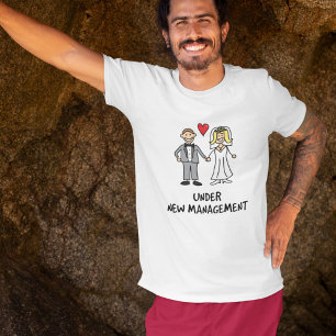 Wedding Couple - Under New Management T-Shirt