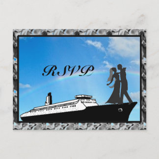 Wedding Cruise RSVP Cards