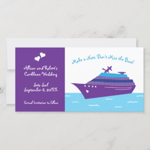 Wedding Cruise Save The Date