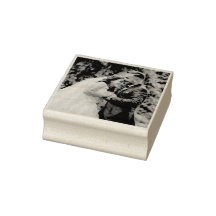 Wedding Custom Photo Rubber Stamp Personalized