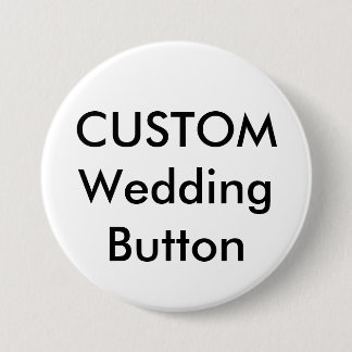 Wedding Custom Small 1.25" Round Button Pin