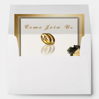 Wedding Day Bliss Elegant Wedding Envelope