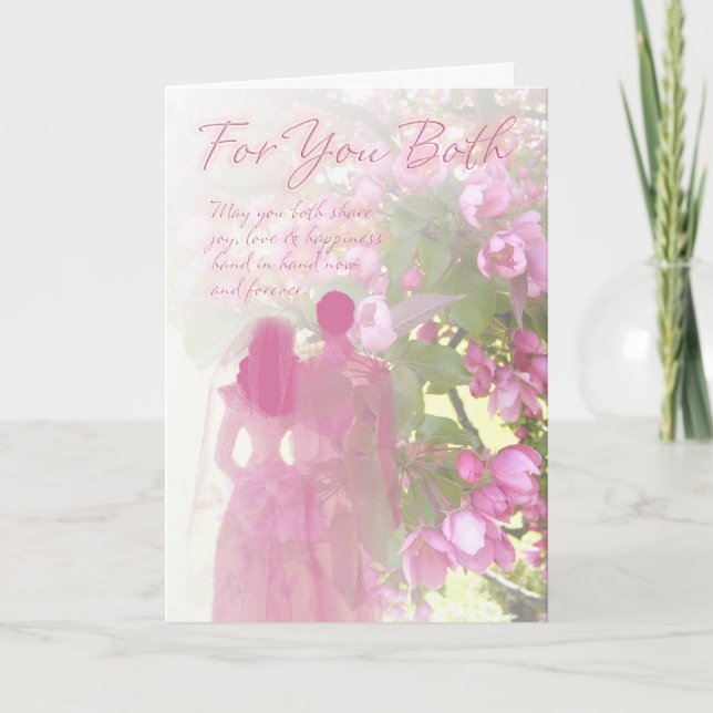 Wedding Day Congratulations Card (Front)