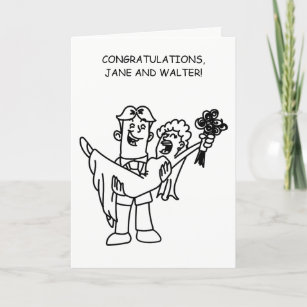 Funny Wedding Greeting Cards | Zazzle