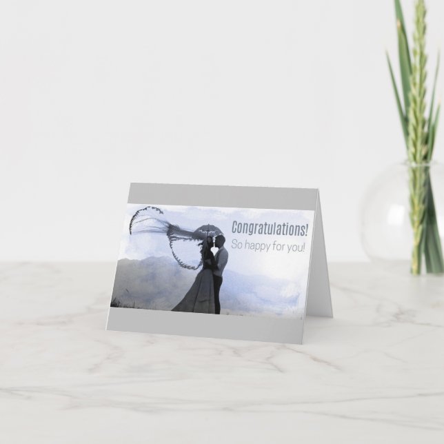 **WEDDING DAY** FOR A "SPECIAL" COUPLE CARD (Front)