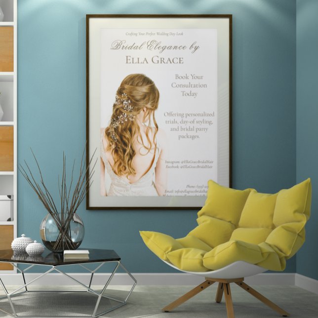 Wedding Day Hair Artistry Poster (Creator Uploaded)