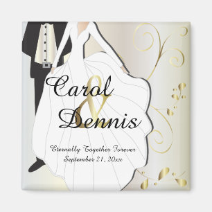 Wedding Day Keepsake for that Special Day Magnet