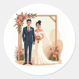 Wedding Day Love Stickers