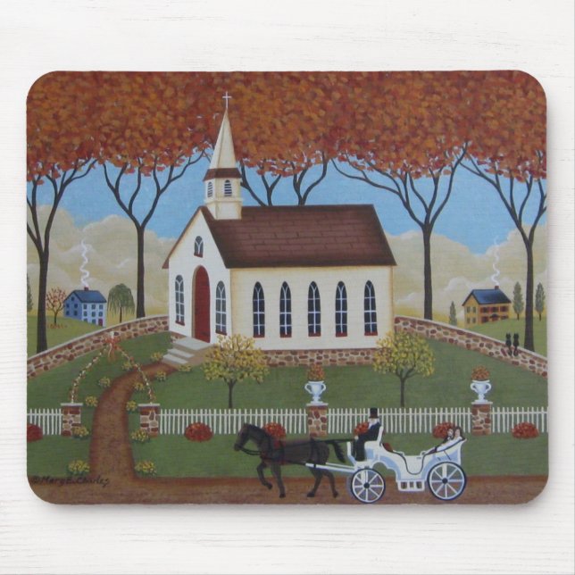 Wedding Day Mouse Pad (Front)