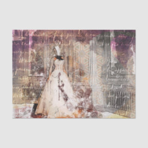Wedding Day Reflection Decoupage Tissue Paper