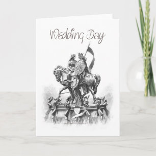 Wedding Day-Renaissance-Sketch Card
