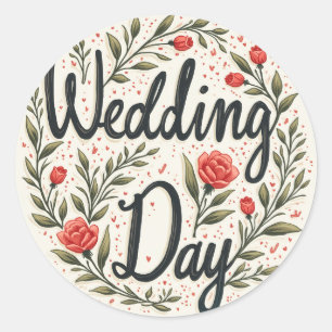 Wedding Day Stickers