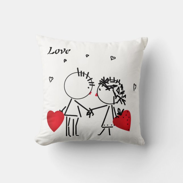 Wedding , day Valenine , love Cushion (Front)