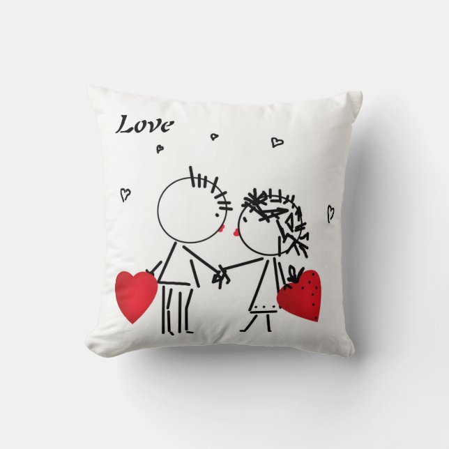 Wedding , day Valenine , love Cushion (Front)