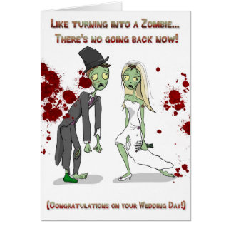 Wedding day zombies