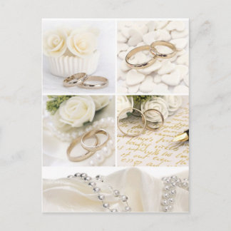 wedding decoration postcard