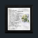Wedding Design Box - Granddaughter Poem<br><div class="desc">A great gift for a granddaughter on her special wedding day.</div>