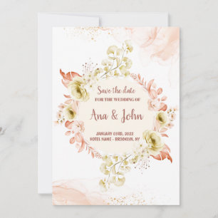 Wedding design invitation