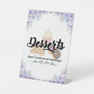 Wedding Desserts Sign