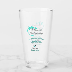Wedding Destination celebration welcome travel Glass