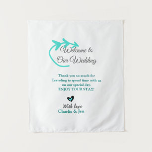 Wedding Destination celebration welcome travel Tapestry
