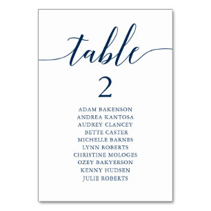 Wedding Dinner, Modern Guest Seating Chart Table N Number
